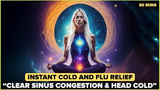 ⭐COLD AND FLU RECOVERY BINAURAL BEATS⭐Clear Sinus Congestion, Infection & Common Cold Healing Music by Spiritual Growth - Binaural Beats Meditation 601 views 8 months ago 34 minutes
