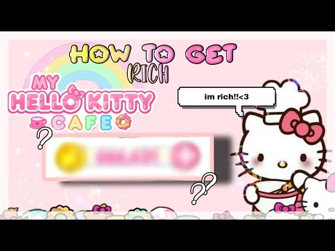HOW TO GET RICH FAST!!! (Hello kitty cafe) |Roblox| ||Avaheartsroblox