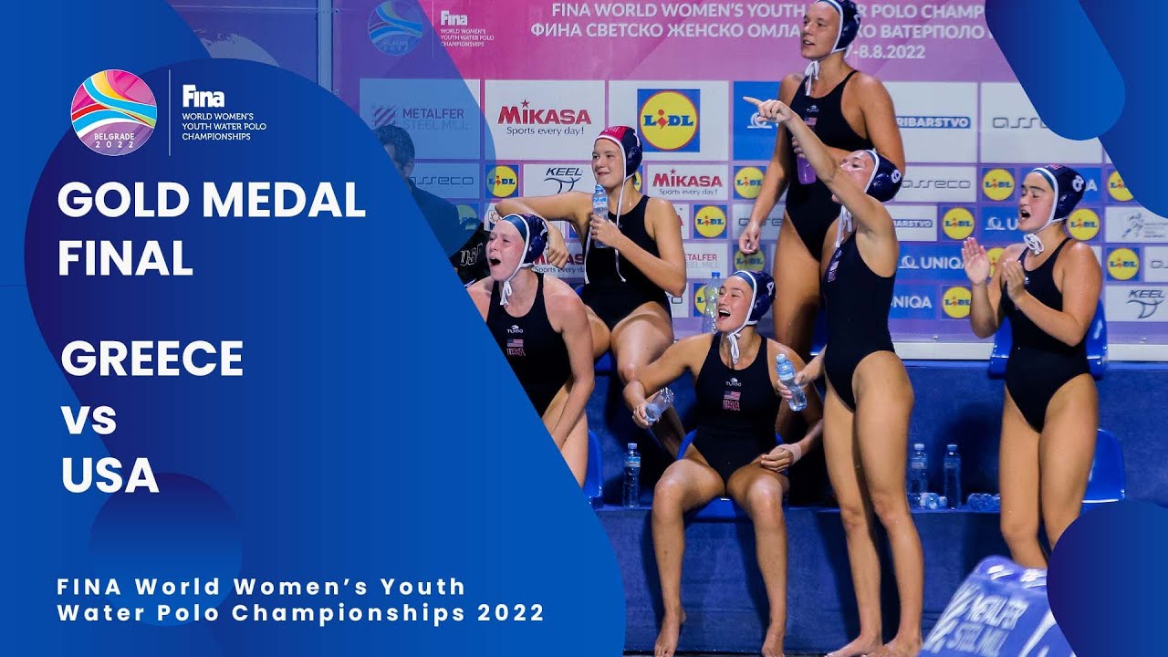 DAY 8 Gold Medal Match - FINA World Womens Youth Water Polo Championships 2022