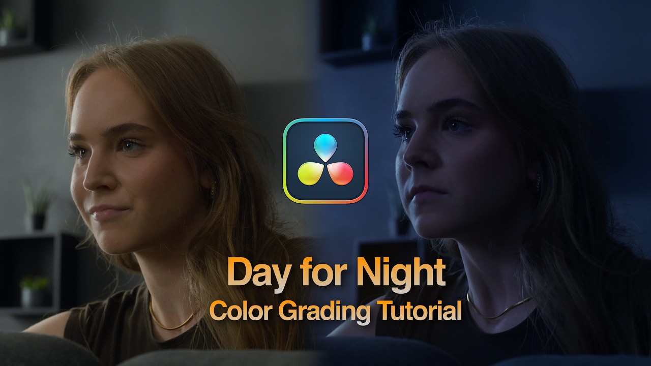 Day To Night Look - DaVinci Resolve Color Grading Tutorial - YouTube