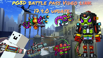 PG3D|NEW BATTLE PASS WEAPONS Video Footage 17.4.0 Update