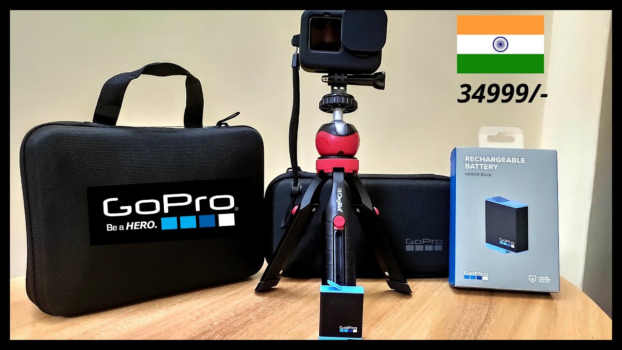Gopro Hero 9 UNBOXING | Gopro Hero 9 Black | GoPro Accessories kit ...