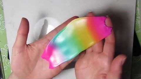 Translucent Rainbow Skinner Blend - Polymer Clay Tutorial