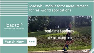 loadsol® - mobile force measurement for real-world applications | novel.de screenshot 4
