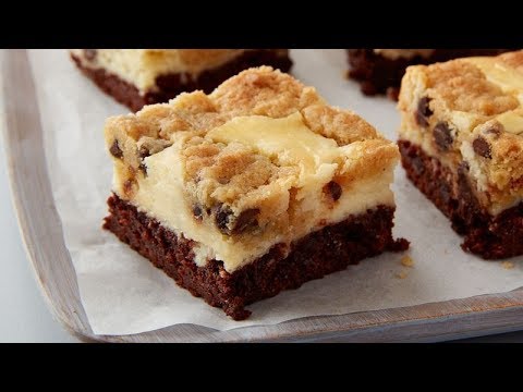 Cookies-and-Milk Cheesecake Brownie Bars