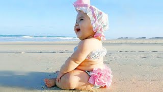 Top Funny Babies And Beach 2022