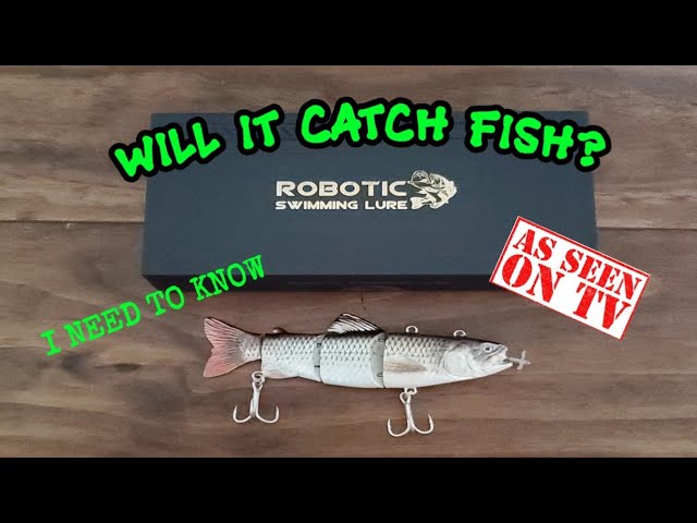 Robotic Swimming Lure / Shiner Fishing 