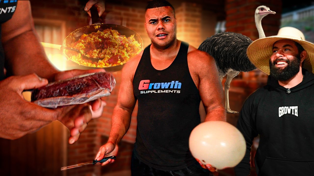 BITELO PROVOU CARNE E OVO DE AVESTRUZ COM XUCRÃO