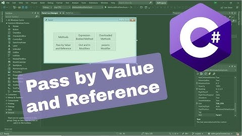 C# - Pass by value and pass by reference