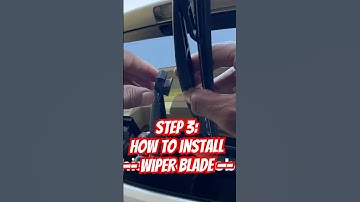 How to Install Rear Wiper Blade. Highlander. Step 3 #shorts