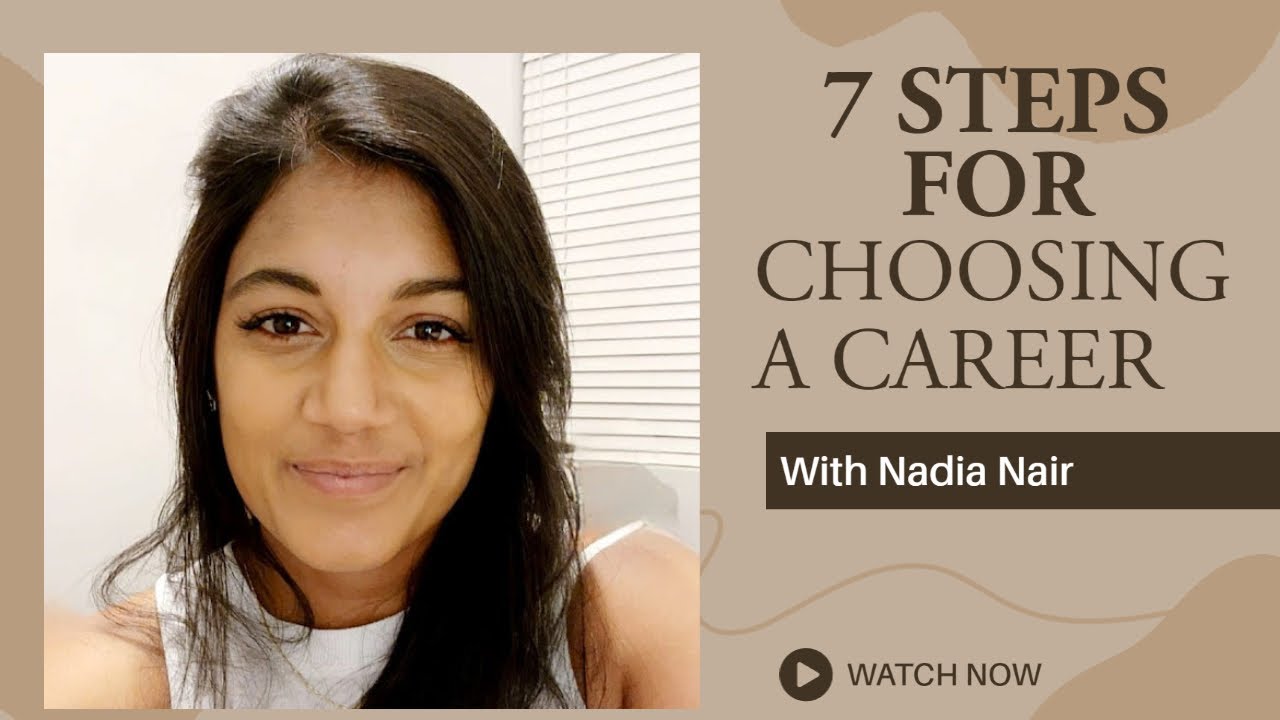 7 Easy steps to Choosing a Career path - YouTube