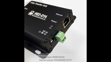 NE2-D14E RS485/RS232/RS422 Serial to Ethernet port Serial Server Support Modbus gateway