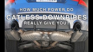 BMW E92 335is Dyno Session 3: Catless Downpipe Results
