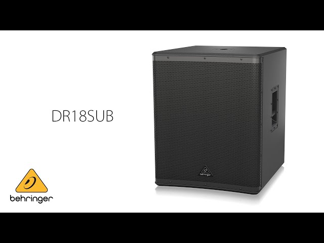 B1800XP BEHRINGER SUBWOOFER AMPLIFICADO DE 3000W 18