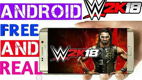 How to Download and Install WWE 2k18 free game on Android [ Hindi ]