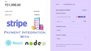 Stripe Payment Gateway Using React & Node For Beginners || Payment Gateway | React | Node | Stripe