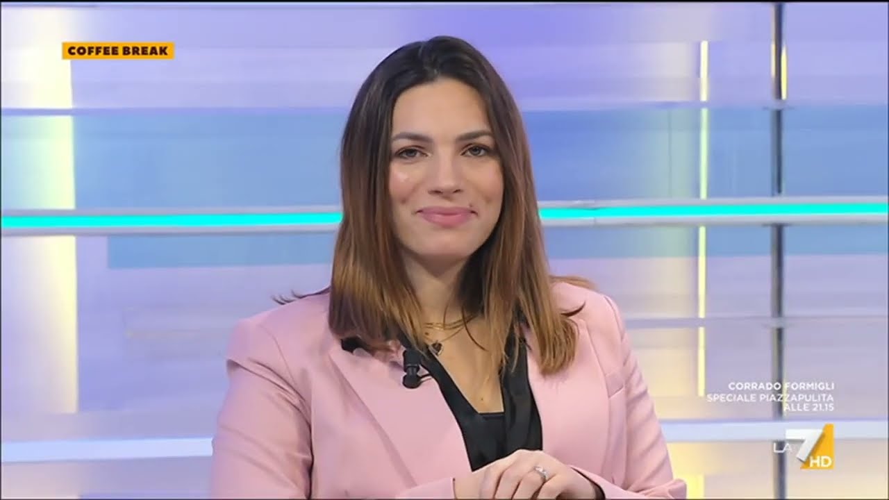 Vittoria Baldino ospite a Coffee Break -La7- 08/02/24