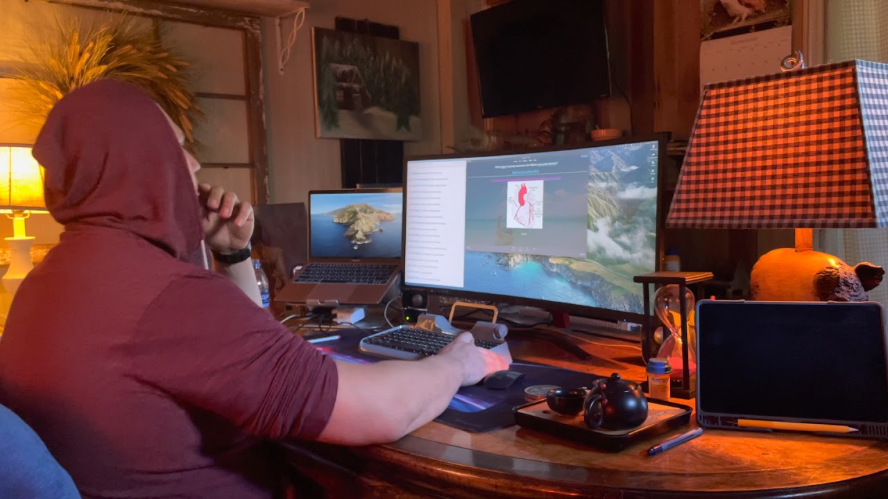 30 Minute Study With Me [Minnesota Cabin Office Vibes with Ambient Music]