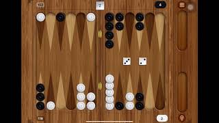 Backgammon game play high score screenshot 2