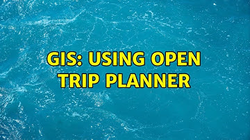 GIS: Using Open Trip Planner