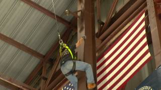 Column Climb at Ironworkers Local 397