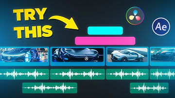 How to Make the BEST TRANSITIONS for Your YouTube Videos! - Davinci Resolve & After Effects Tutorial