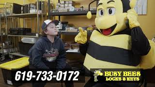Busy Bees Locks Keys Funny Commercials - Kid Saves Parents