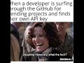 Found my API key on GitHub trends! 😂 Nervous laugh on. Like & sub! #TechHumor