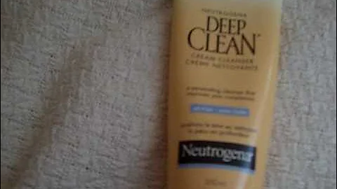 Neutrogena Deep Clean® Cream Cleanser Review