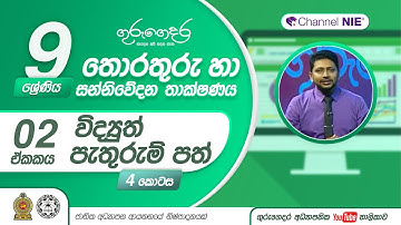 විද්‍යුත් පැතුරුම්පත්  04 - 09 ශ්‍රේණිය (තොරතුරු හා සන්නිවේදන තාක්ෂණය)