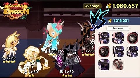 1 Million Cookies Power VS 1 Million Enemies Power