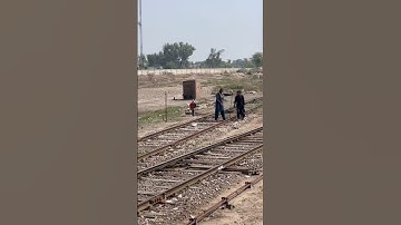 Loop line change | khanewal railway junction #pakistanrailways #railtracks #train #trainshorts