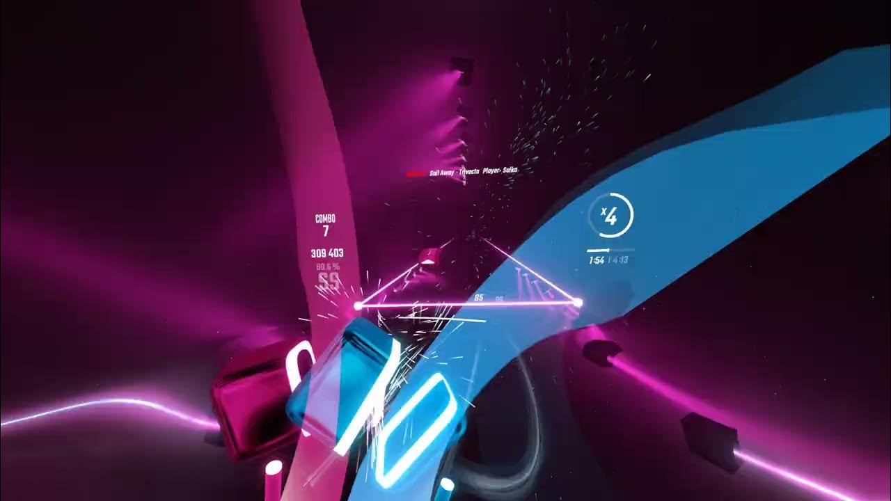 Beat Saber Trivecta Sail Away (feat. Jay Mason) (Expert) YouTube