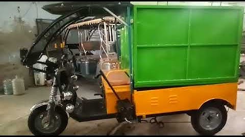 E-rickshaw Garbage tipper