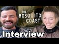 JUSTIN THEROUX loves a good shower &amp; MELISSA GEORGE on why he&#39;d be a great dad! THE MOSQUITO COAST