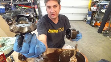 Arctic Cat 500 Front Diff Disection (part 2)