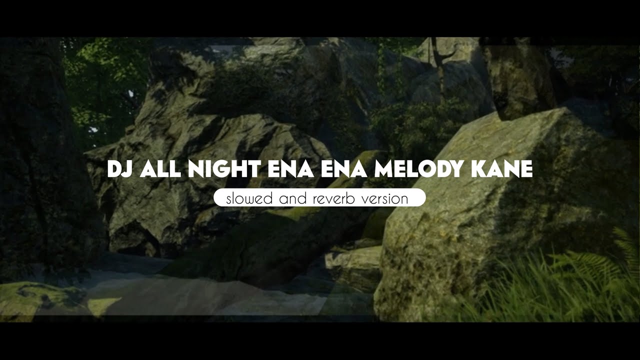 DJ All Night Ena Ena | slowed & reverb version by @djtebang3