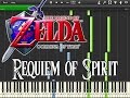 Zelda ocarina of time  requiem of spirit synthesia