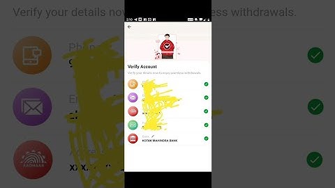 Vision 11 verification problem|| vision 11 verify kesie kare|| addhar pan verification kesise kare