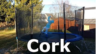 Cork Tutorial auf Trampolin ( Deutsch )