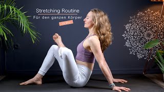 18 Min Ganzkörper Stretching Routine zum Dehnen & Wohlfühlen - Daily Full Body Stretching Flow