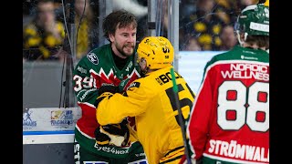 Highlights: semifinal 4:7 mellan Frölunda och Skellefteå - 13 mål, SKE vinner