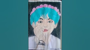 Kim tae hyung BTS V #bts #btsarmy #btsshorts #btsv #btsedits #shortvideo #shorts #art #like #viral