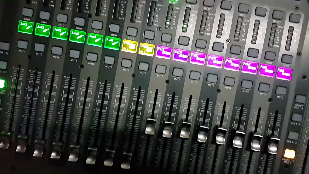 Behringer x32 aux fx YouTube