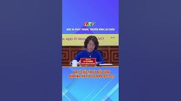 Ban Tổ chức Tỉnh ủy biểu dương điển hình tiên tiến #dbtt #laichâutv #tintuc