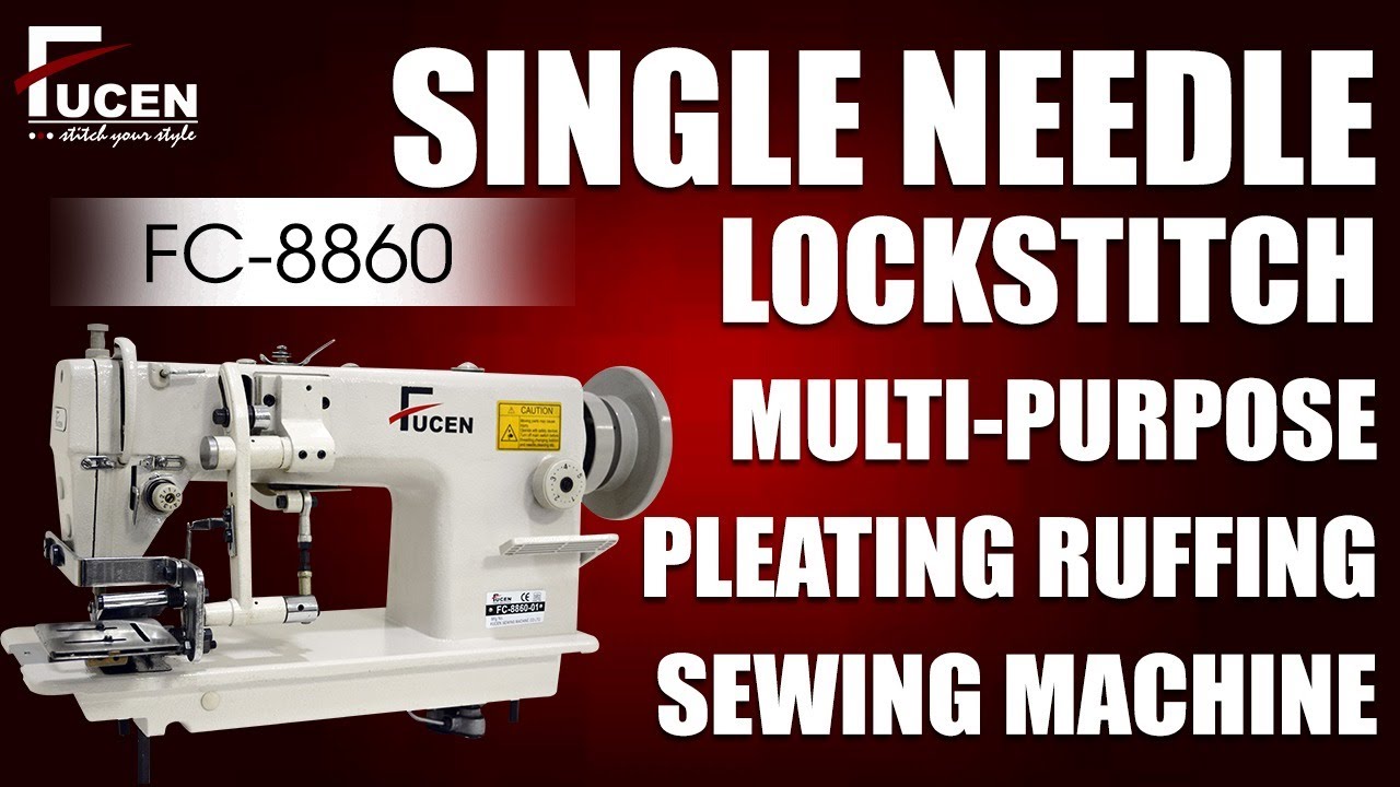 Ruffling Machine FC - 8860-1 | Ruffling Machine | Ruffling Sewing Machine | Ruffling ...