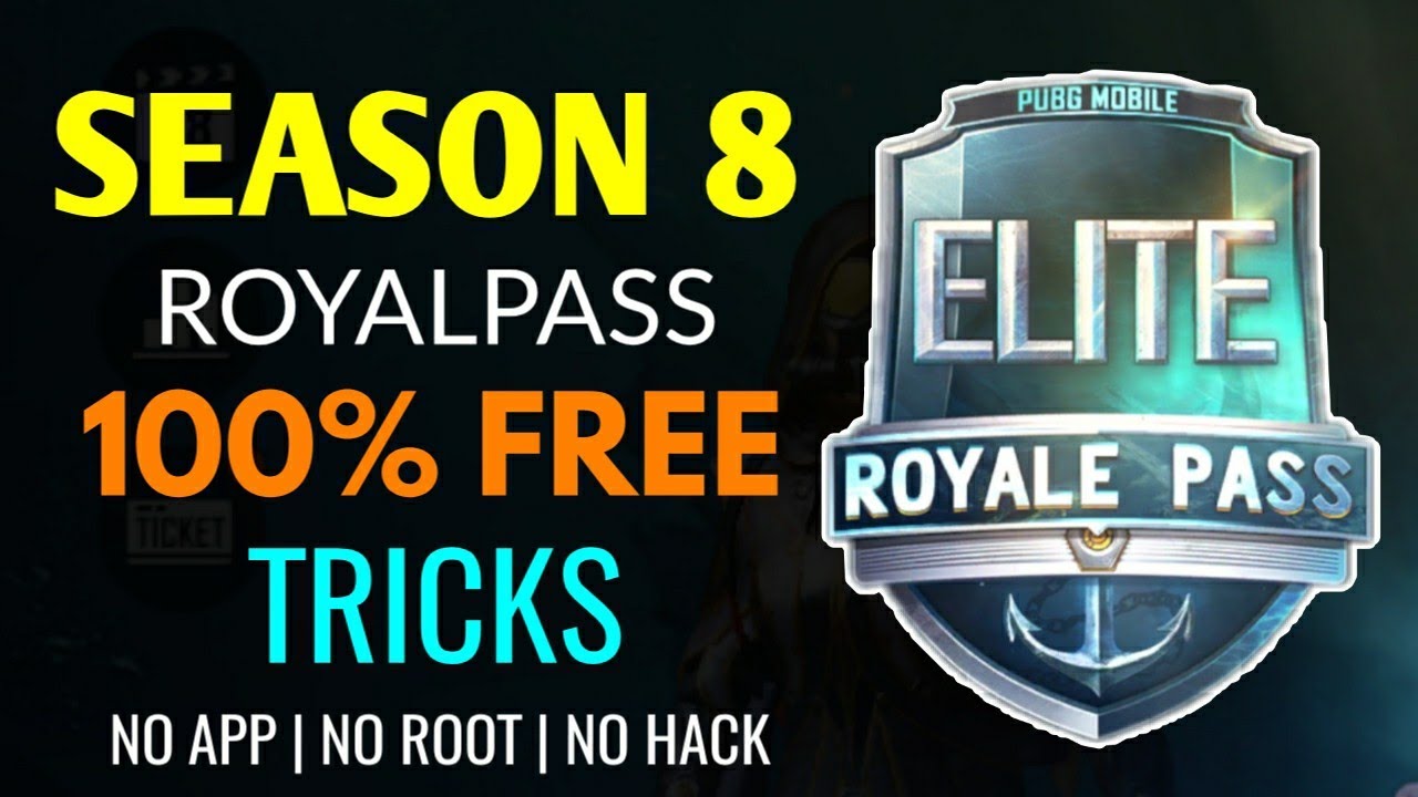 FREE ROYAL PASS SEASON 8 | EASY STEPS | NO APP | NO HACK | NO ROOT | PUBG  MOBILE - 