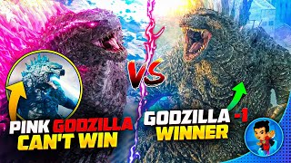 YES GODZILLA Minus One Can BEAT Pink Godzilla || Legendary Godzilla Vs Godzilla Minus One