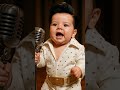 Baby Elvis Presley .#aiart #music #baby #trending
