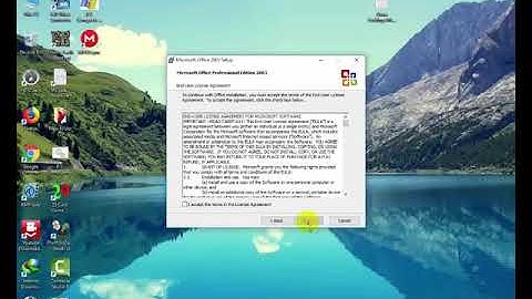 How to install Office 2003 Pro on windows